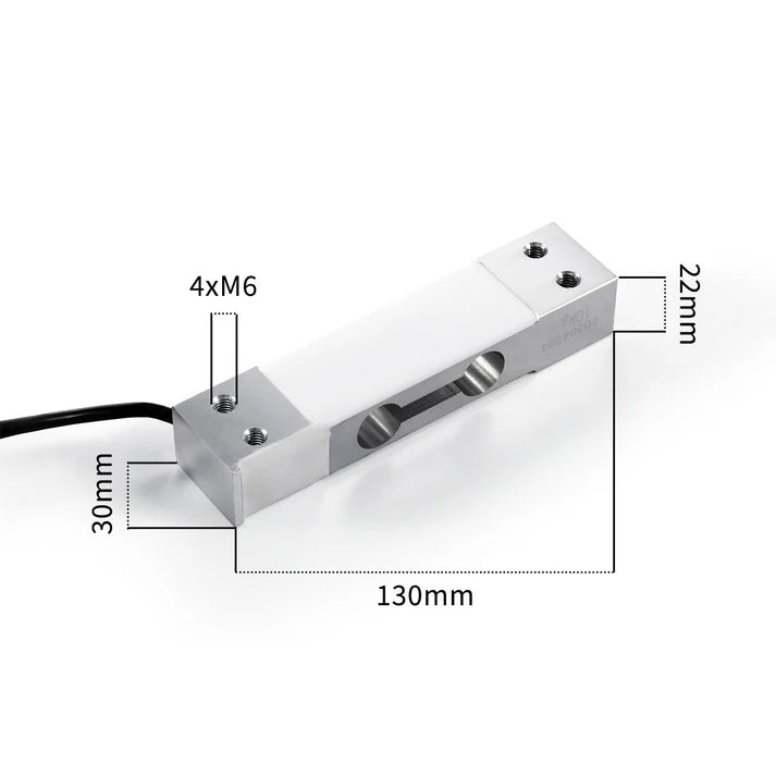 Beam Type Load Cell Scale Sensor Range 6-80KG 130mm*30mm*22mm - A6L1